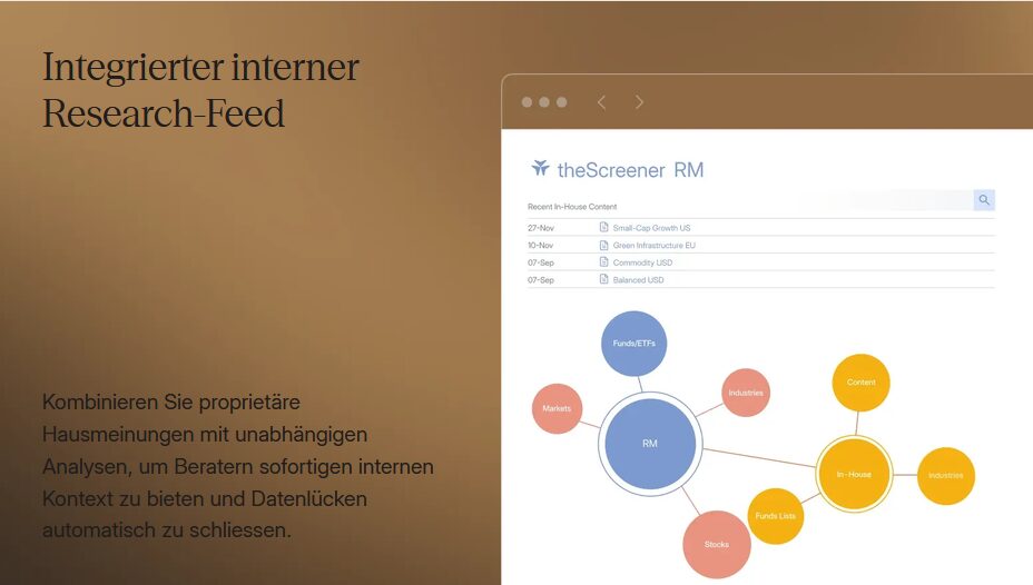 Investment & Advisory Platform (theScreener)