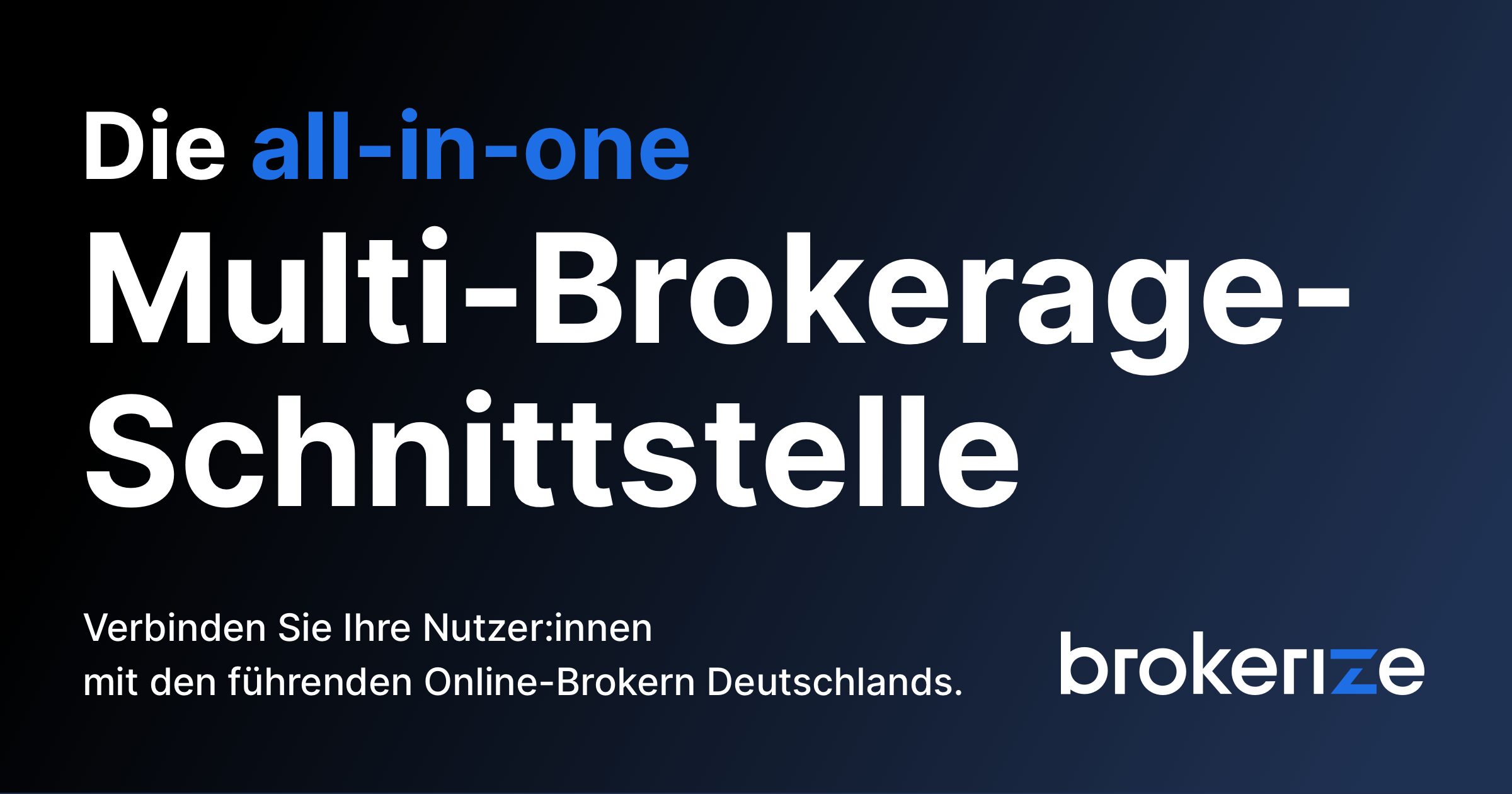 Multi-Brokerage-API (brokerize)