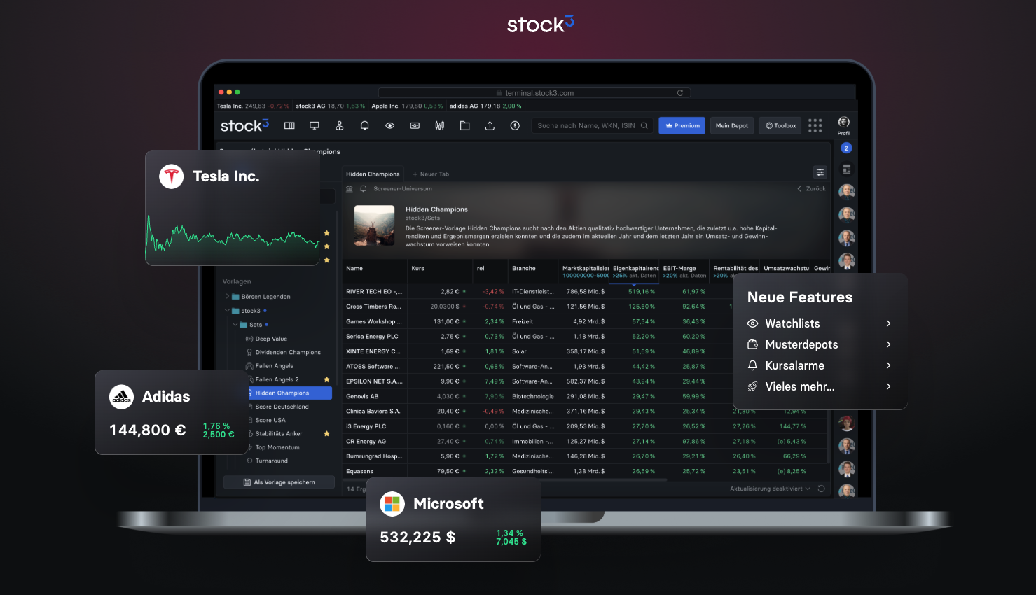 Terminal- und App Whitelabel (stock3)